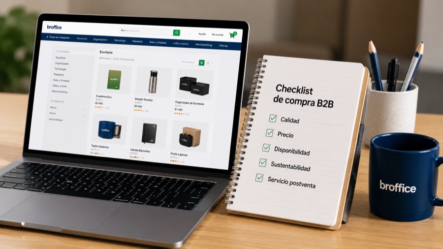 Guía de compra B2B: cómo abastecer tu oficina sin errores